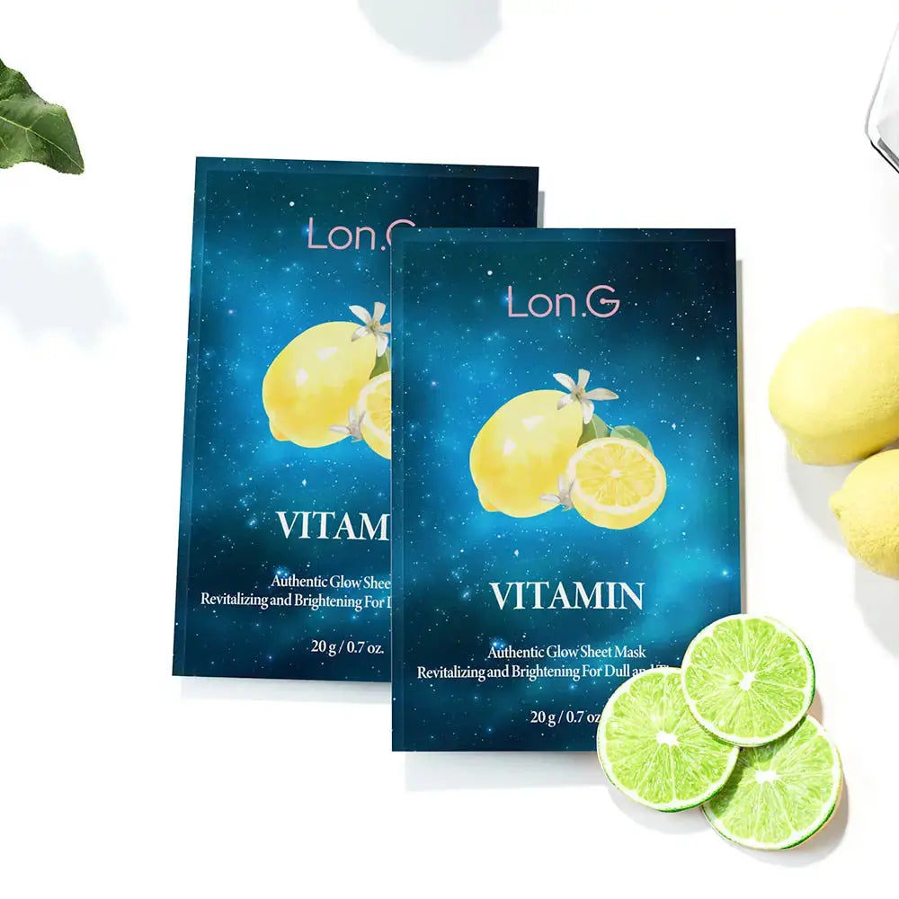 Vitamin Authentic Glow Sheet Mask Lon.G